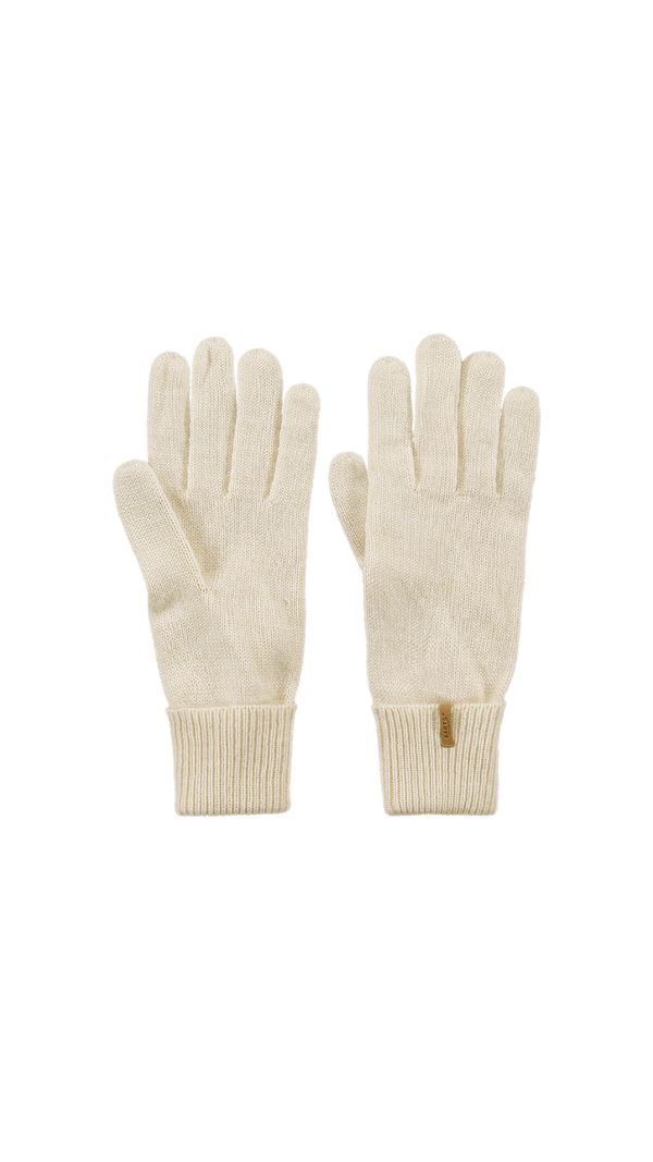 Fine Knitted Gloves- Wheat