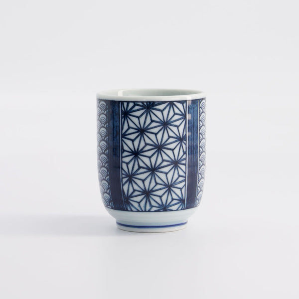 Blue & White Bow Teacup