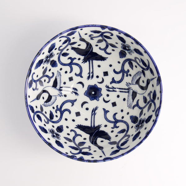 Tokyo Blue Mixed Ramen Bowl - 21cm