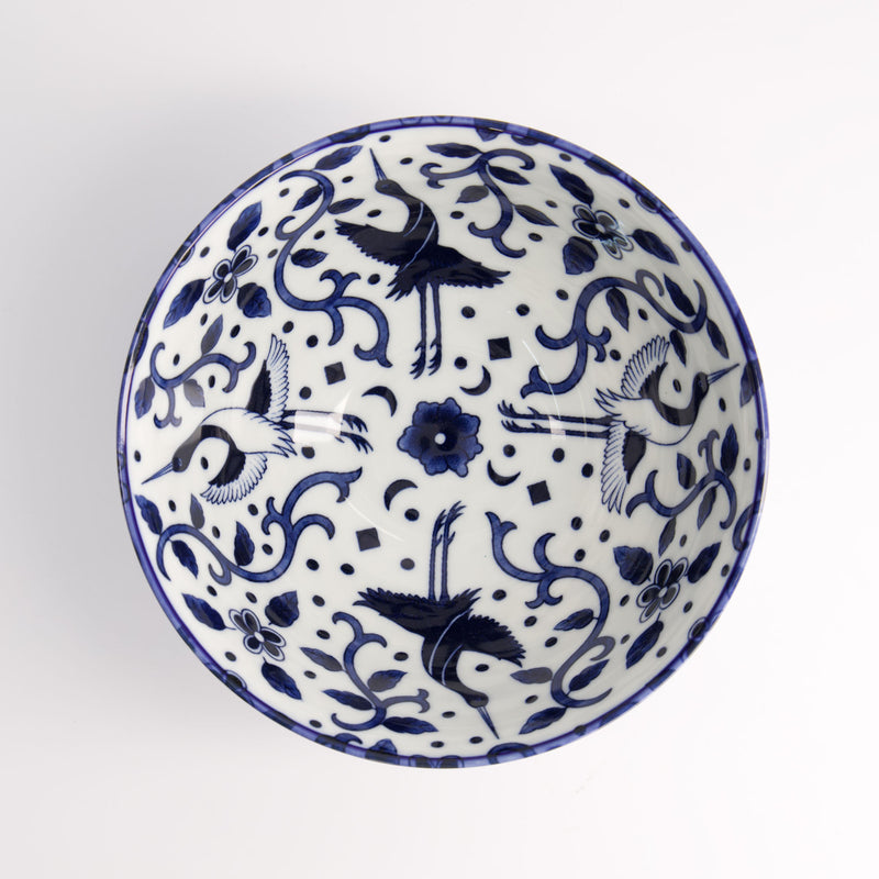 Tokyo Blue Mixed Ramen Bowl - 21cm