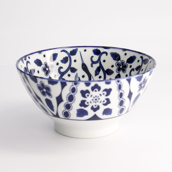 Tokyo Blue Mixed Ramen Bowl - 21cm
