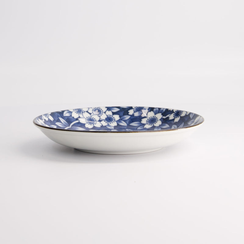 Tokyo Blue Sakura Round Plate
