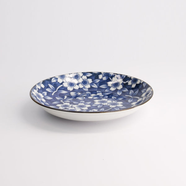 Tokyo Blue Sakura Round Plate