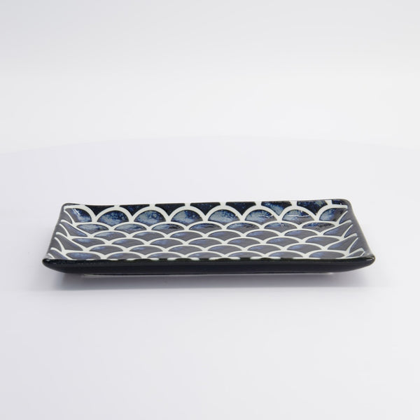 Cobalt Blue Mermaid Design Plate