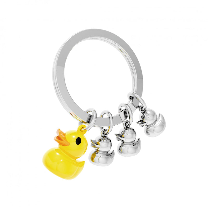Yellow Duck Family Keyring