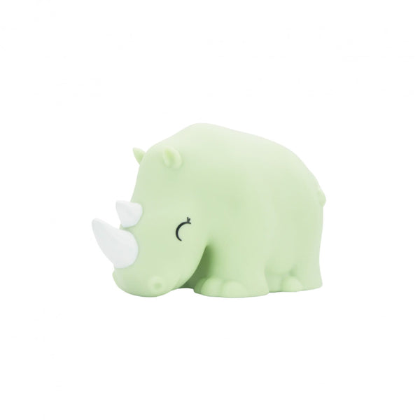 Soft Green Rhino Mini Night Light