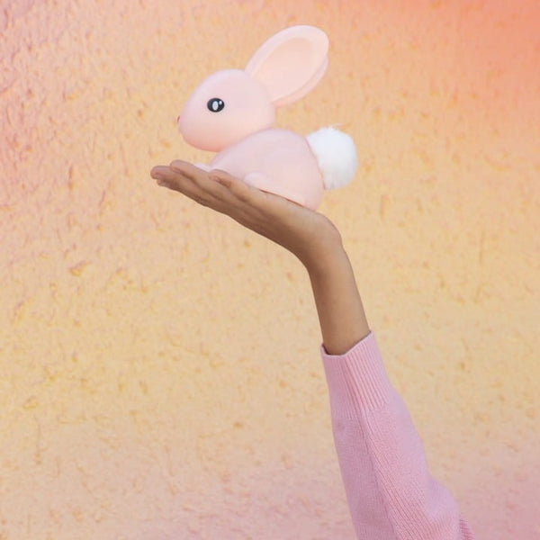 Pink Bunny Medium LED Night Light