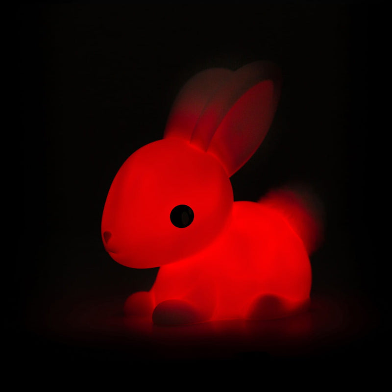 Pink Bunny Medium LED Night Light