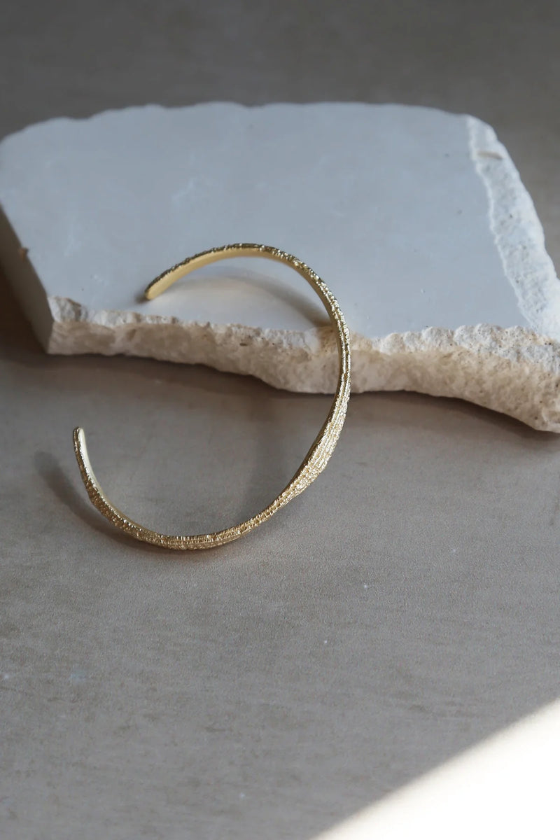 Ravine Bangle - Gold