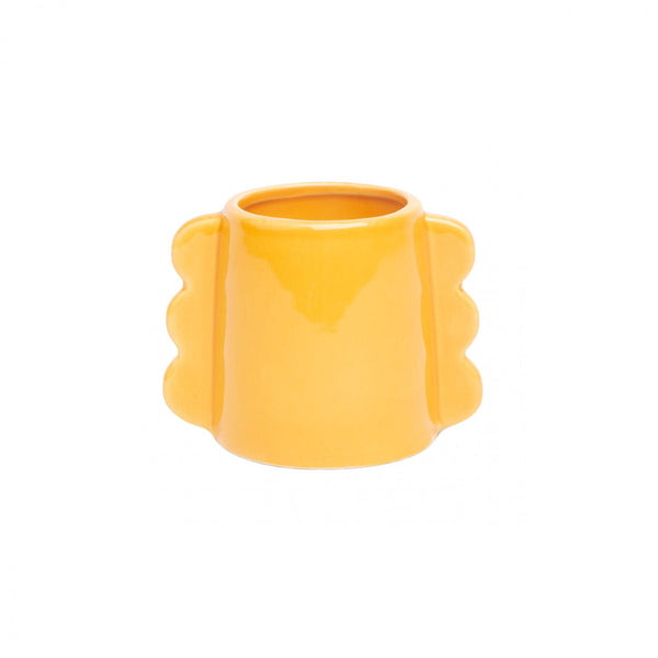 Waves Orange Vase - Small