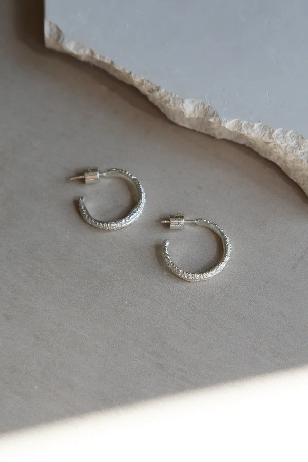 Ravine Earrings - Silver