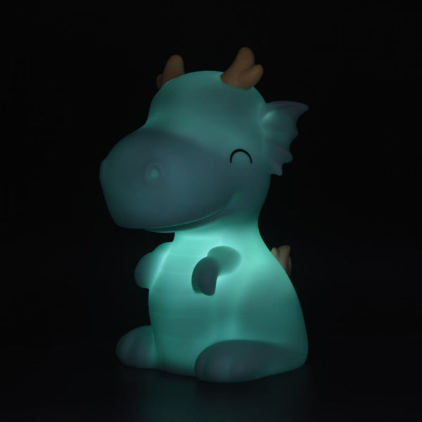 Blue Dragon with Yellow Horns Mini Night Light