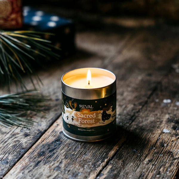 Sacred Forest Scented Tin Candle