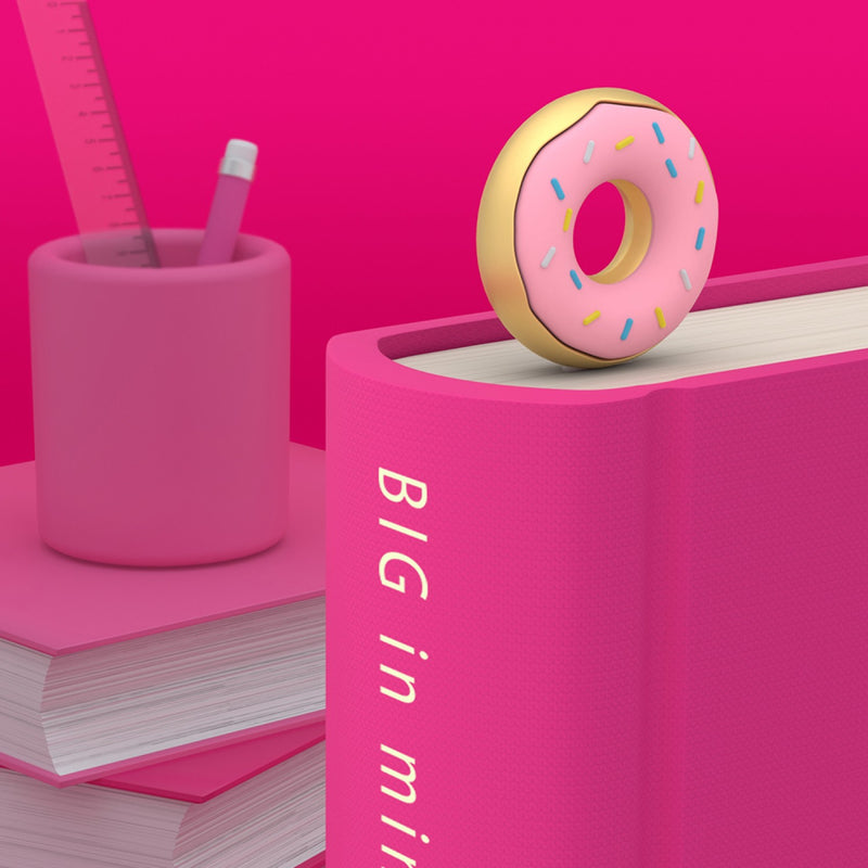 Pink Doughnut Bookmark