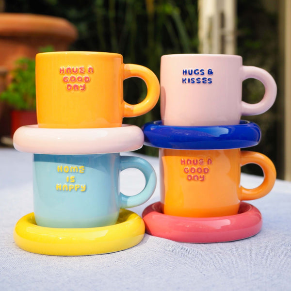 Have A Good Day Mug And Saucer Set