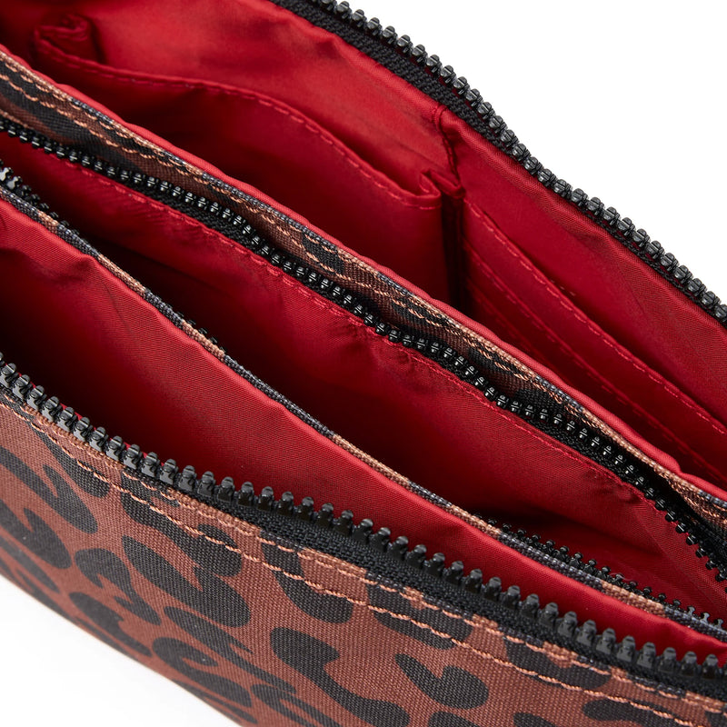 Carnaby Crossbody XL - Scarlet Leopard