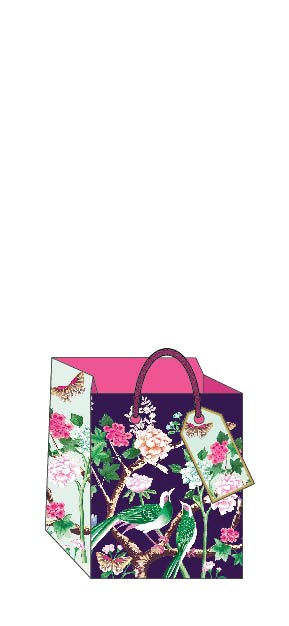 Chinoiserie Gift Bag - Small
