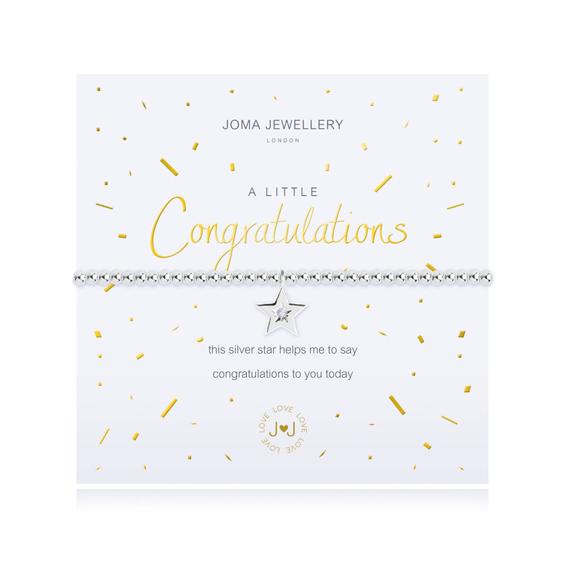 A Little 'Congratulations' Bracelet