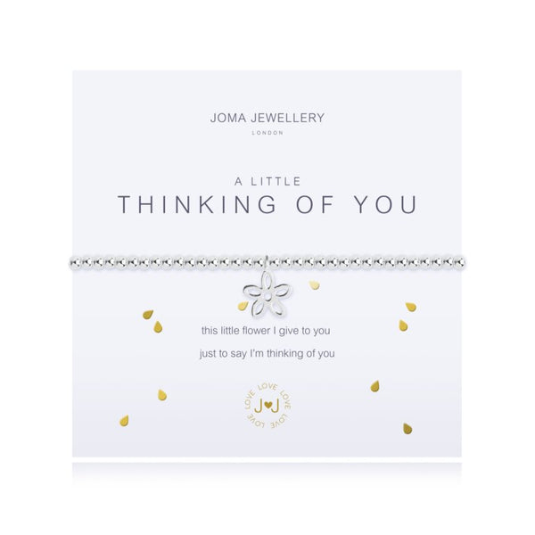 A Little 'Thinking Of You' Flower Bracelet