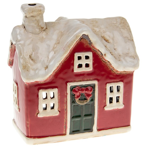 Village Pottery Christmas Traditional House