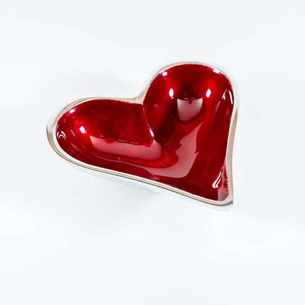 Red X-Small Heart Dish