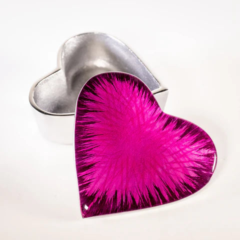 Trinket Dish - Brushed Pink Heart