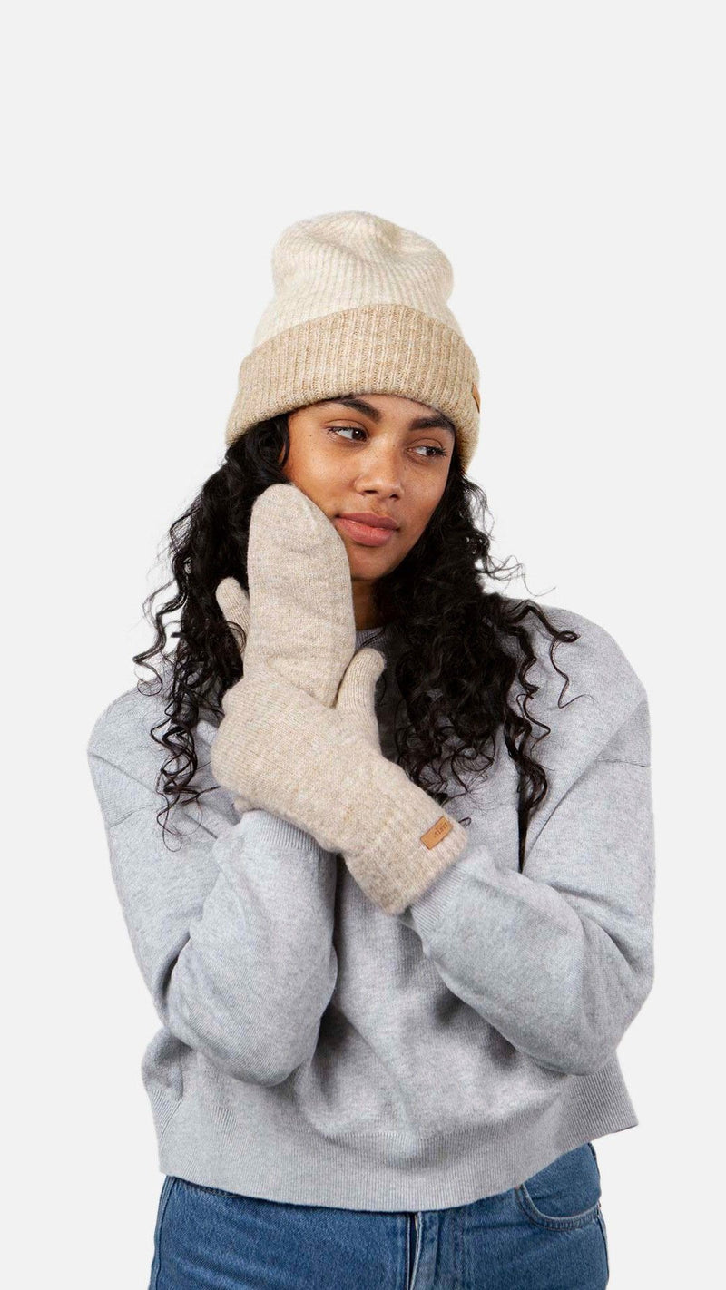 Witzia Mitts- Light Brown