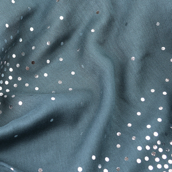 Bottle Green/Silver Speckle Scarf