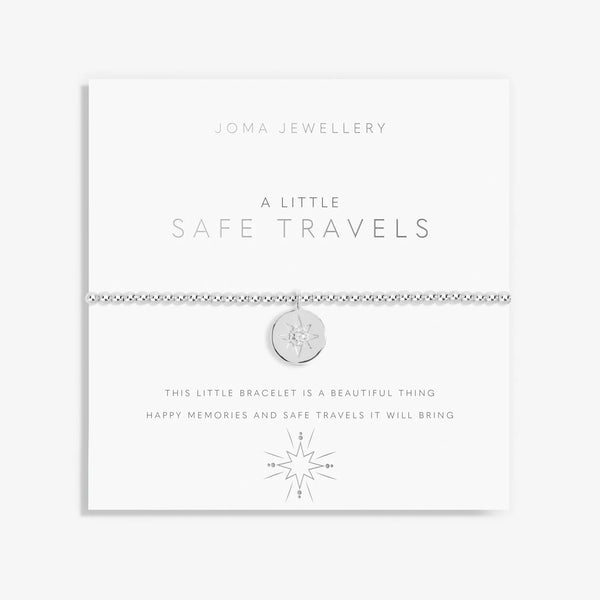 Safe Travels Silver Bracelet