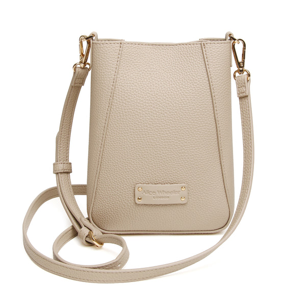 Kensington Phone Bag - Stone