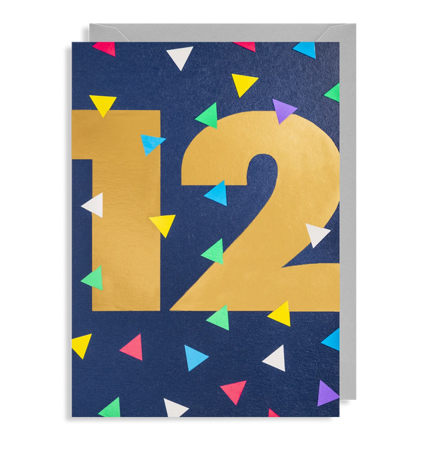 12th Birthday Card