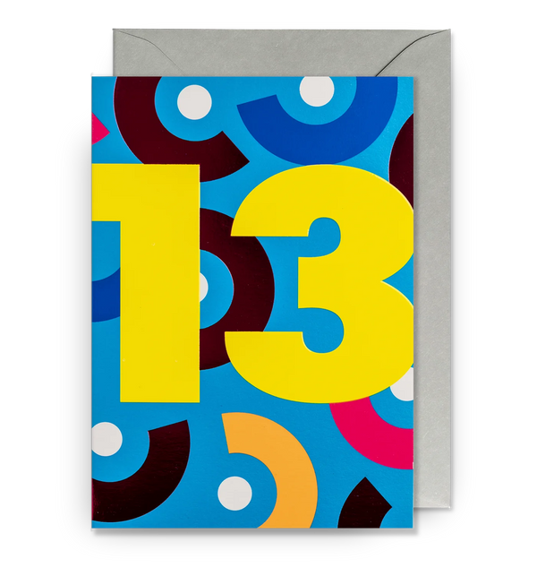 13th Birthday Card