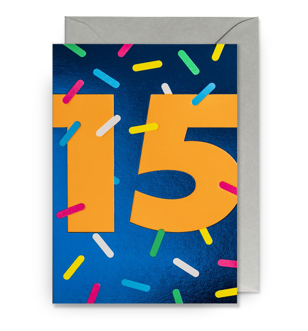 15th Birthday Card