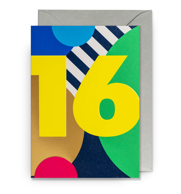 16th Birthday Card