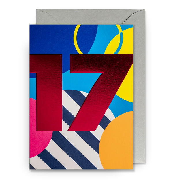 17th Birthday Card