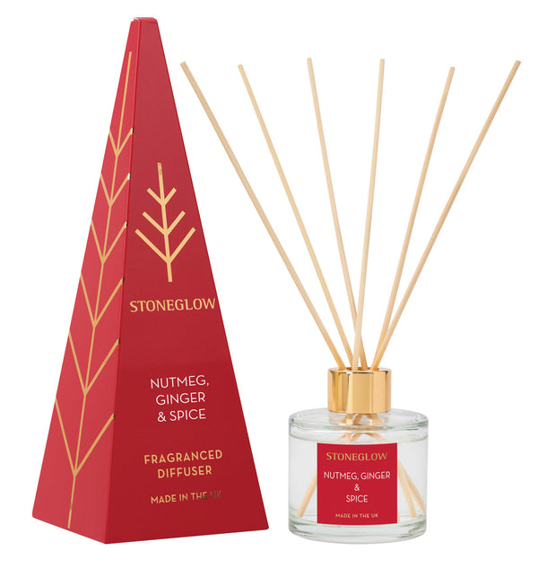 Nutmeg, Ginger & Spice Pyramid Reed Diffuser