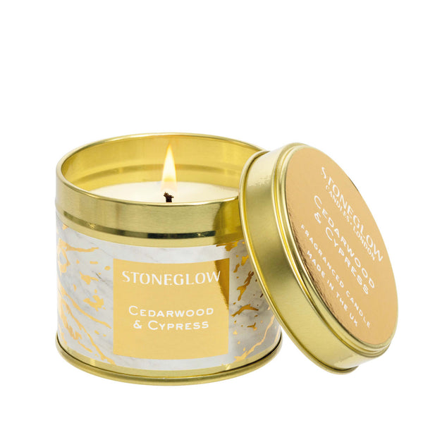 Luna - Cedarwood & Cypress Candle Tin