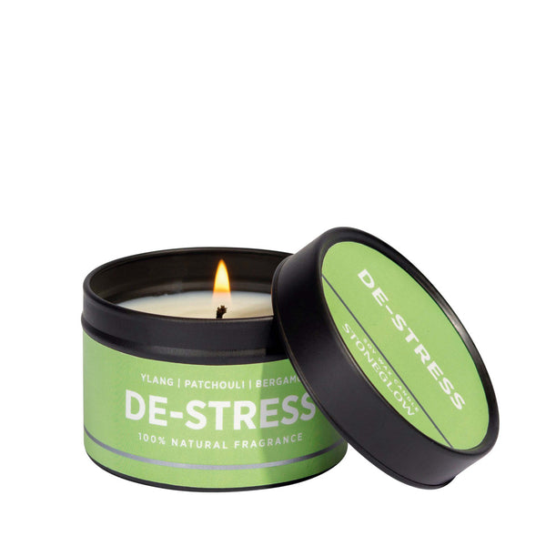Wellbeing - De-Stress Scented Candle Tin