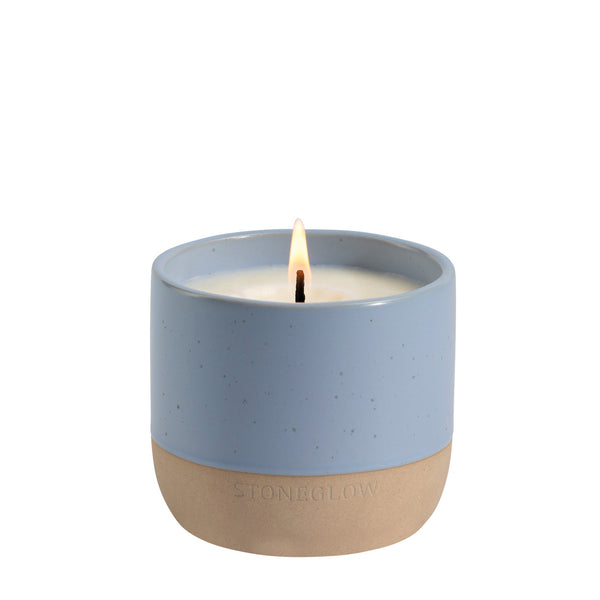Elements - Water - Wood Sage & Samphire Ceramic Candle Tumbler