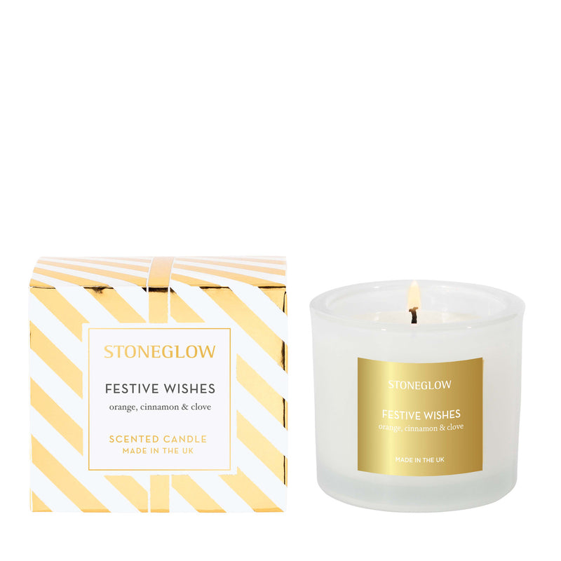 Festive Wishes Candle Tumbler