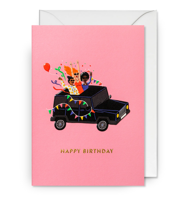 Happy Birthday Jeep Card
