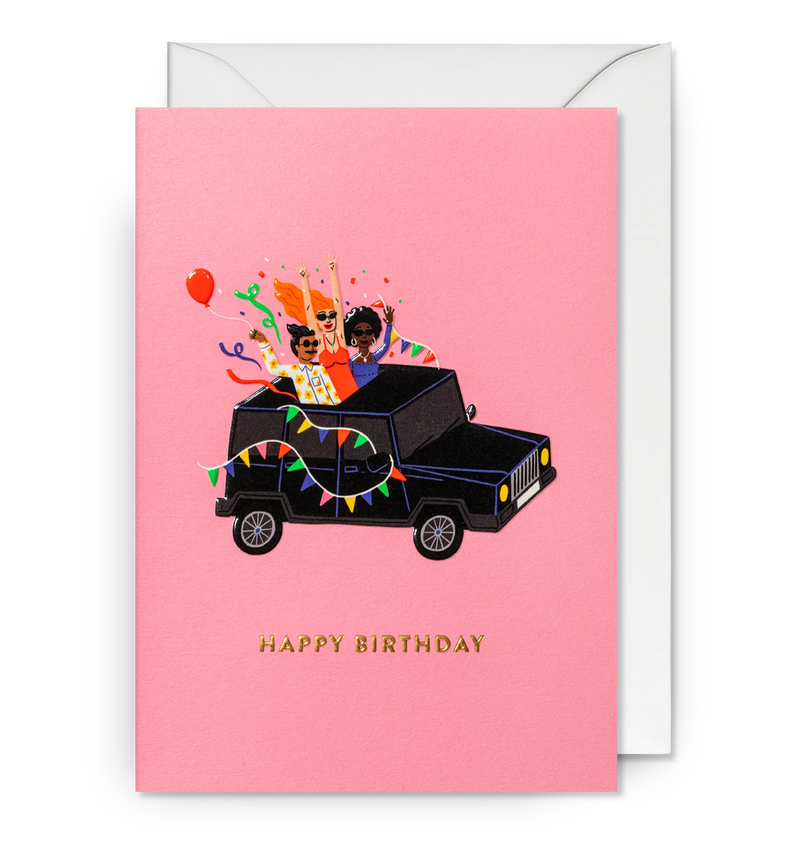 Happy Birthday Jeep Card