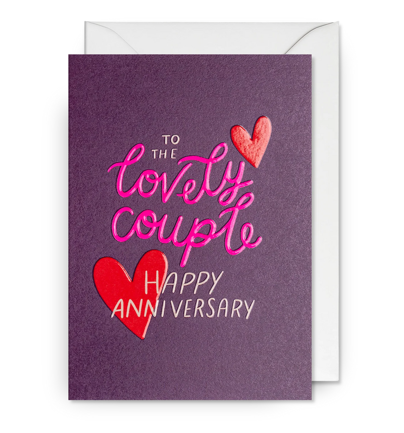 To A Lovely Couple Card