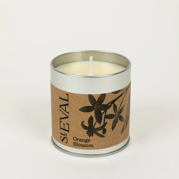 Orange Blossom Tin Candle
