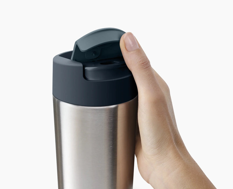 Sipp Steel Travel Mug With Hygienic Lid (454ml)