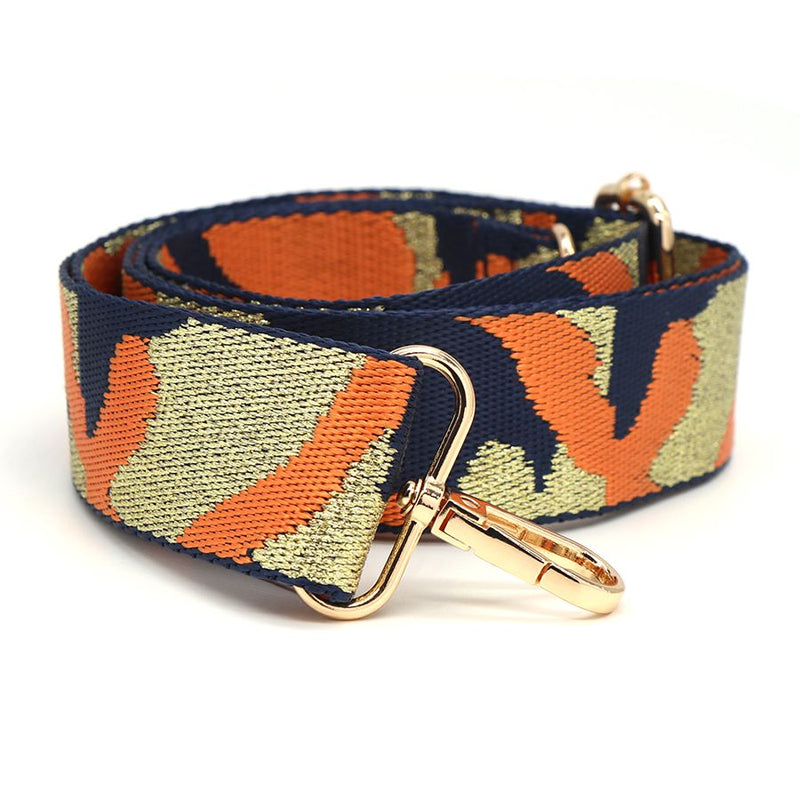 Navy/Orange Camo Interchangeable Strap