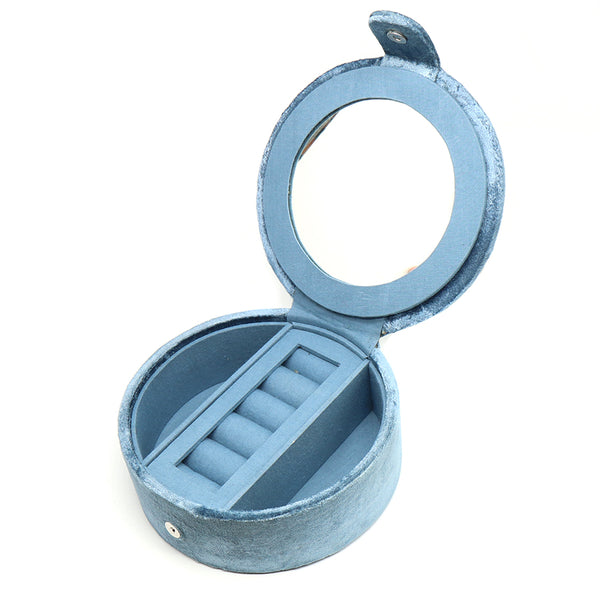 Dusky Blue Robin Large Jewellery Box