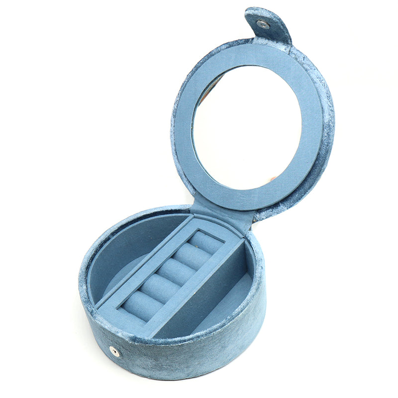Dusky Blue Robin Large Jewellery Box