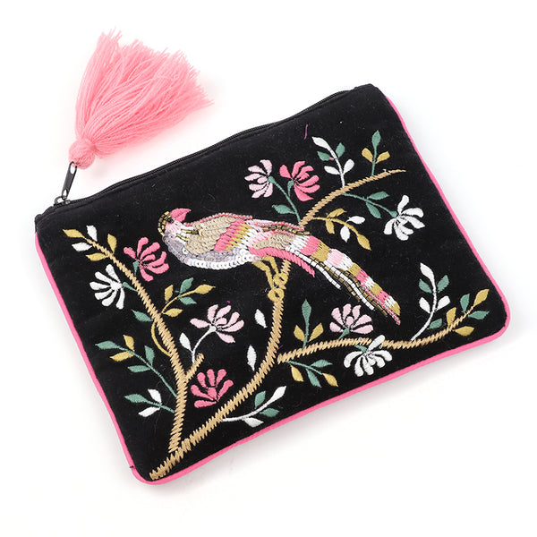 Black Bird Of Paradise Purse