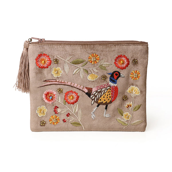 Fawn Pheasant Purse